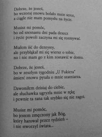 dobrze że jesteś