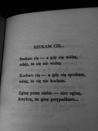 szukam Cie